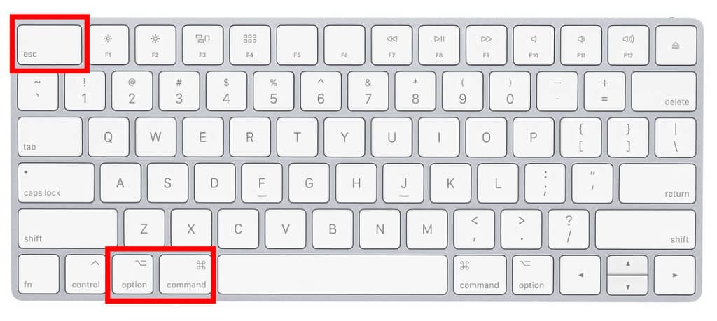 Mac で Control + Alt + Delete へのショートカットを使用する