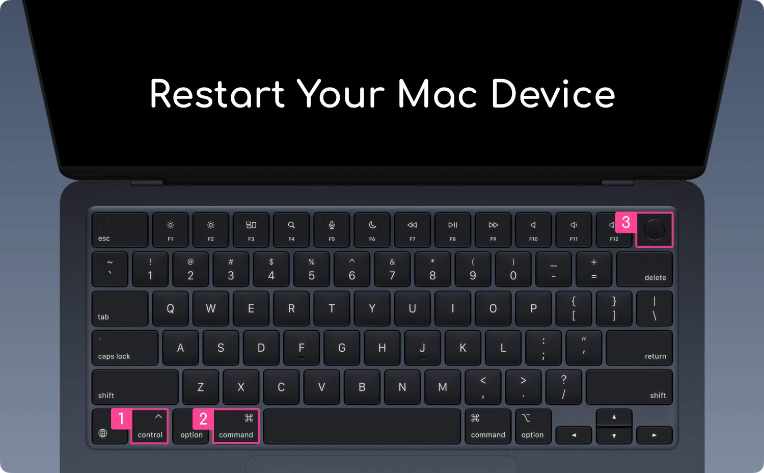 Restart Mac Device To Resolve Google Chrome Not Working