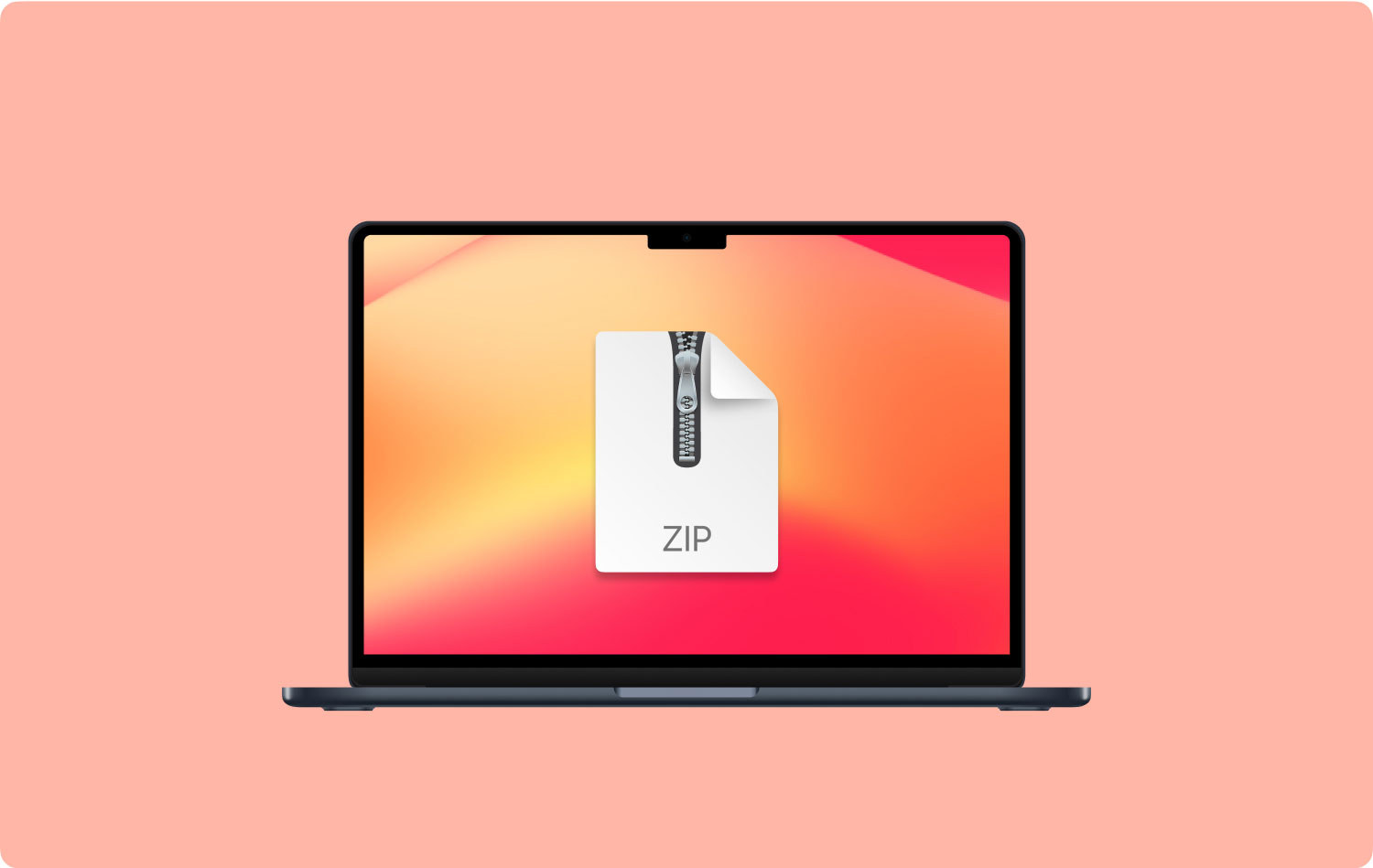 在 Mac 上創建 Zip 文件