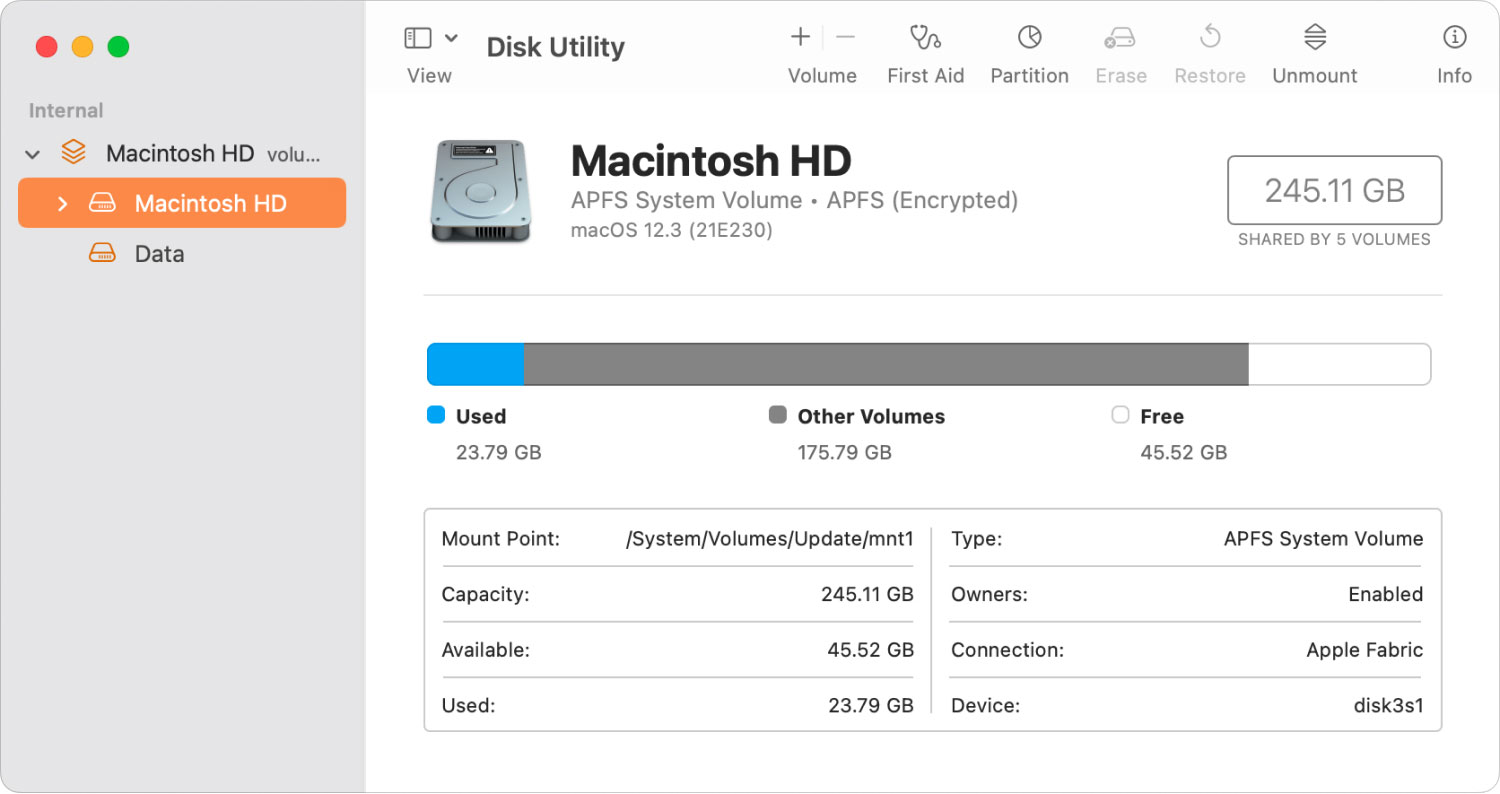 Correction de l'autorisation du disque pour nettoyer les fichiers inutiles de Mac