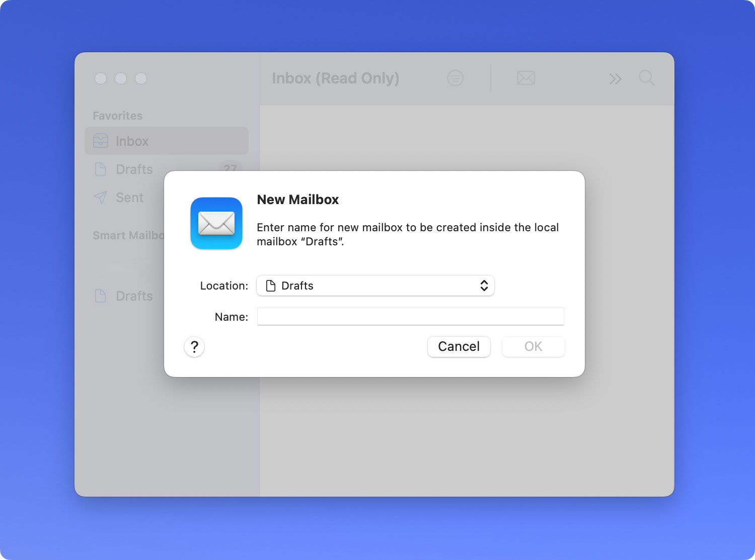 Mailbox Mac