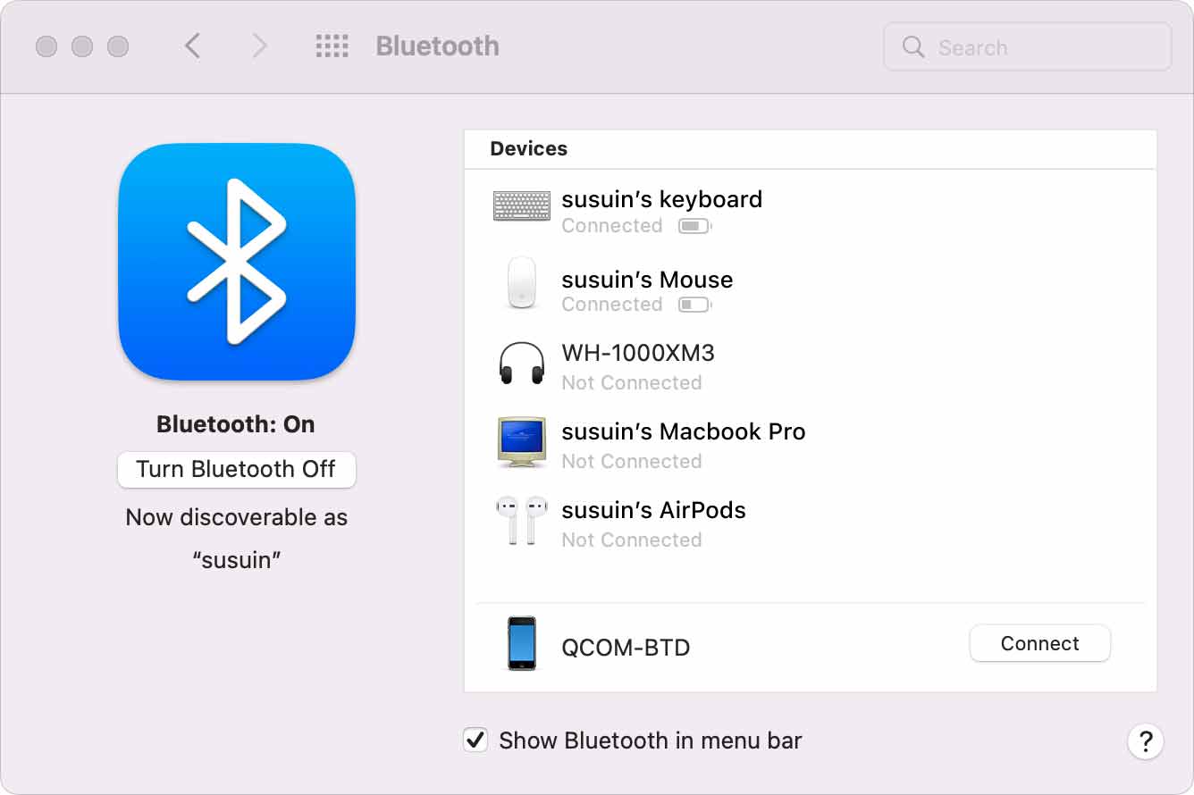 Verbinden Sie Beats über Bluetooth mit dem Mac