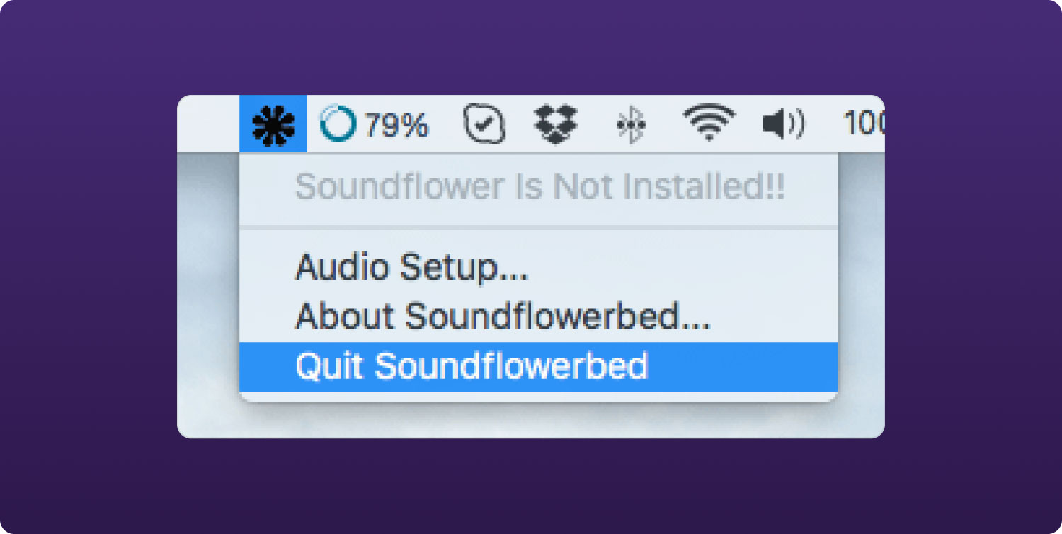 Odinstaluj SoundFlowerBed na Mac App Uninstaller