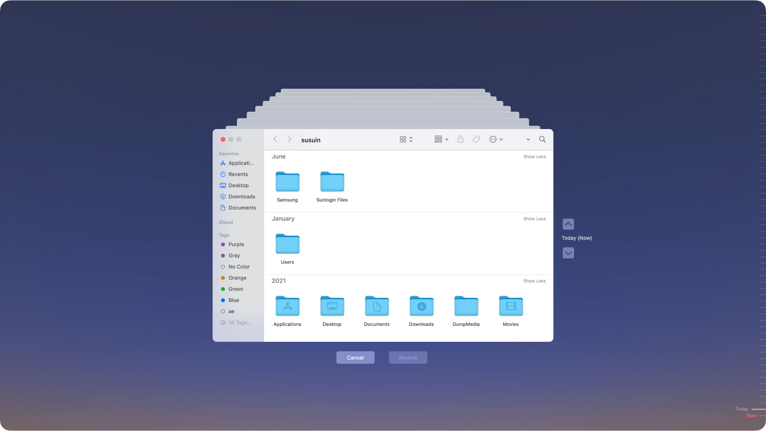 Dove sono archiviati i backup su Mac Dove