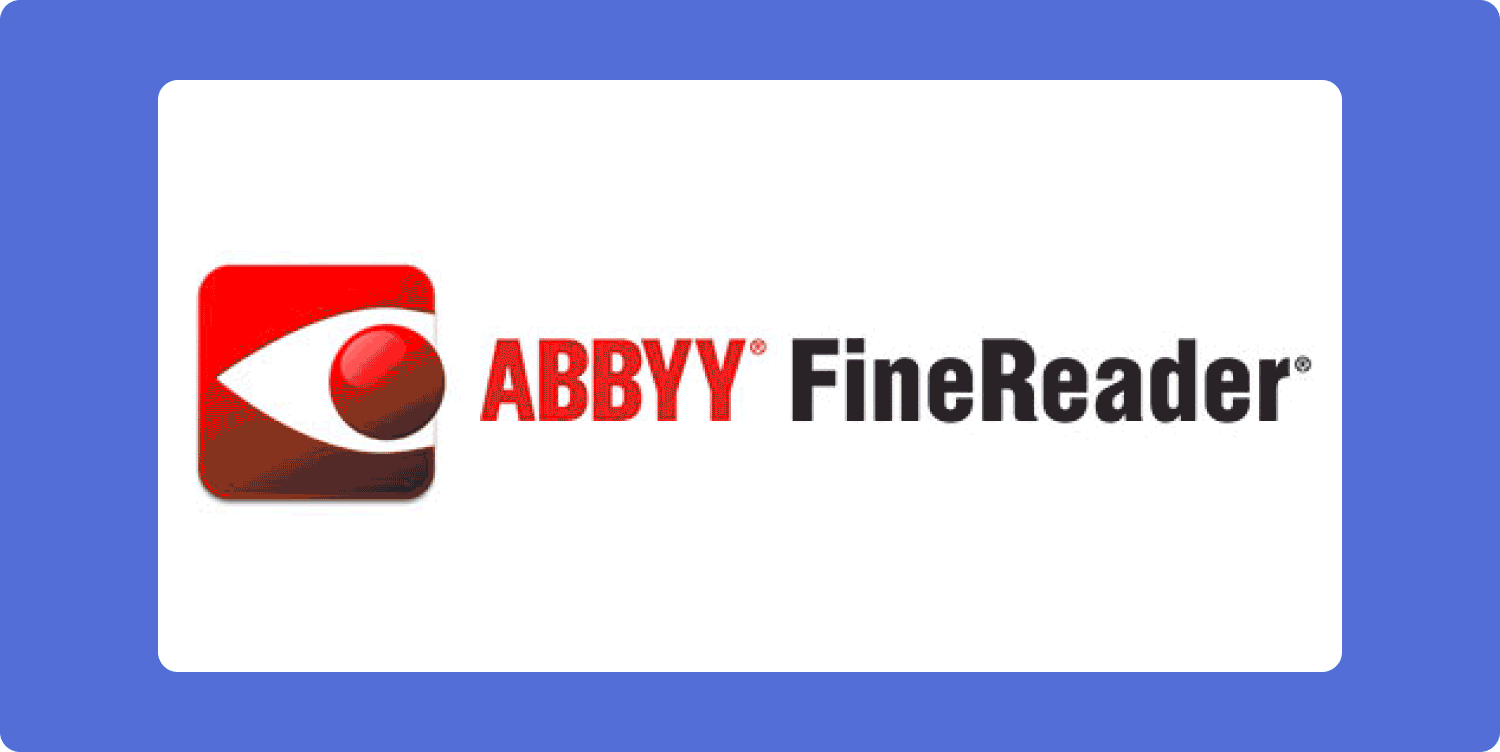 Logo programu ABBYY FineReader