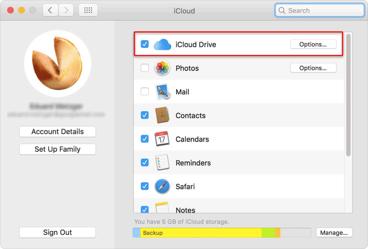 Speichern Sie Dokumente und Desktop-Ordner in iCloud Drive