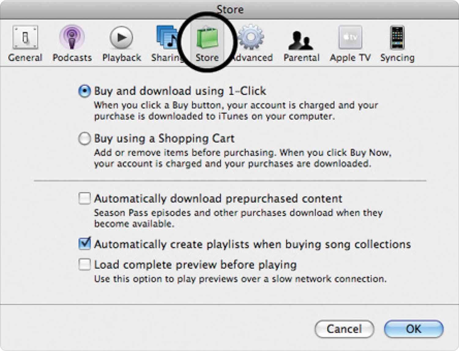 Solutions to Fix the Slowing Down of iTunes: Disable the Automatic Download