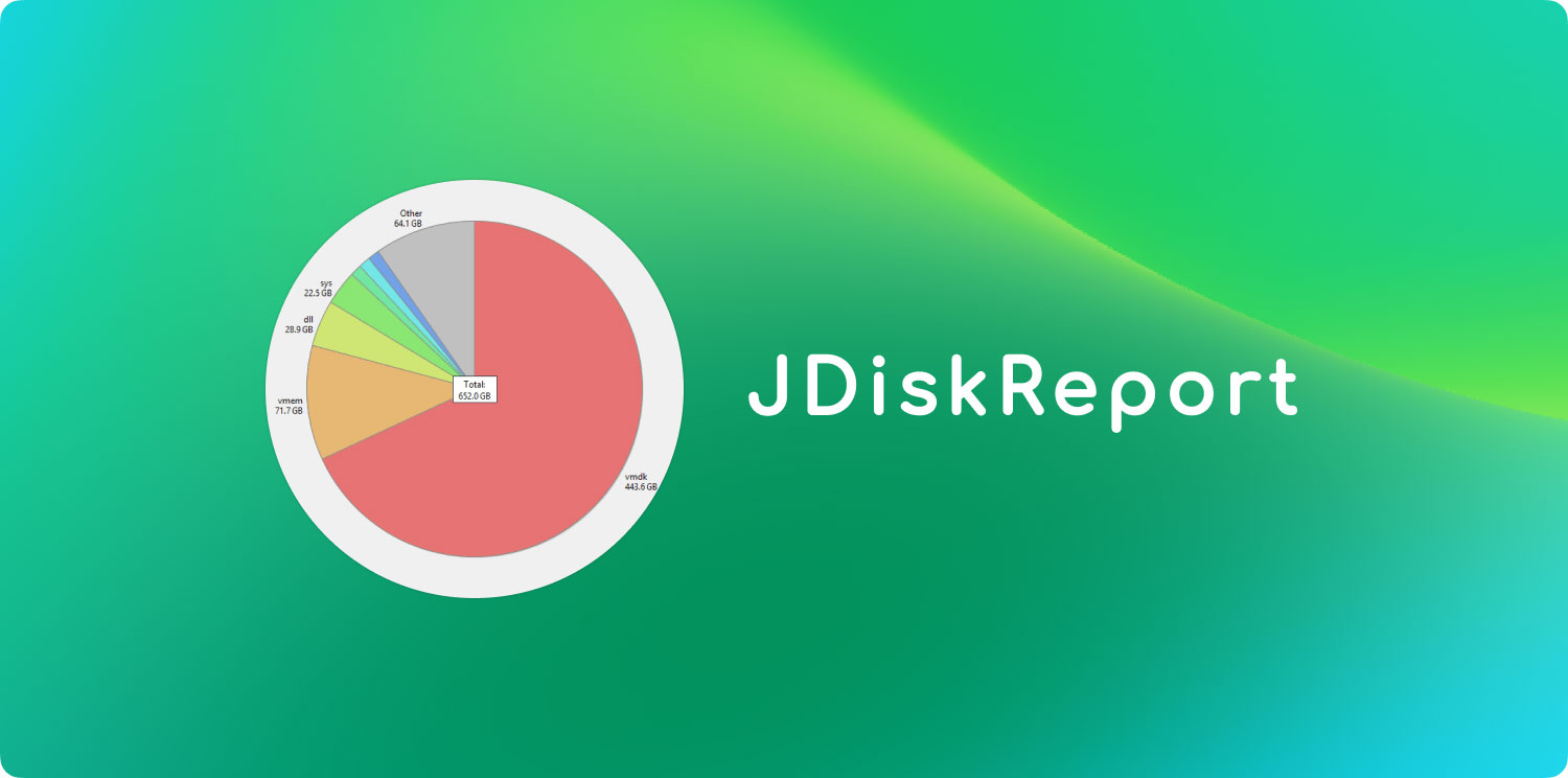 ハード ドライブ スペース アナライザー: JDiskReport