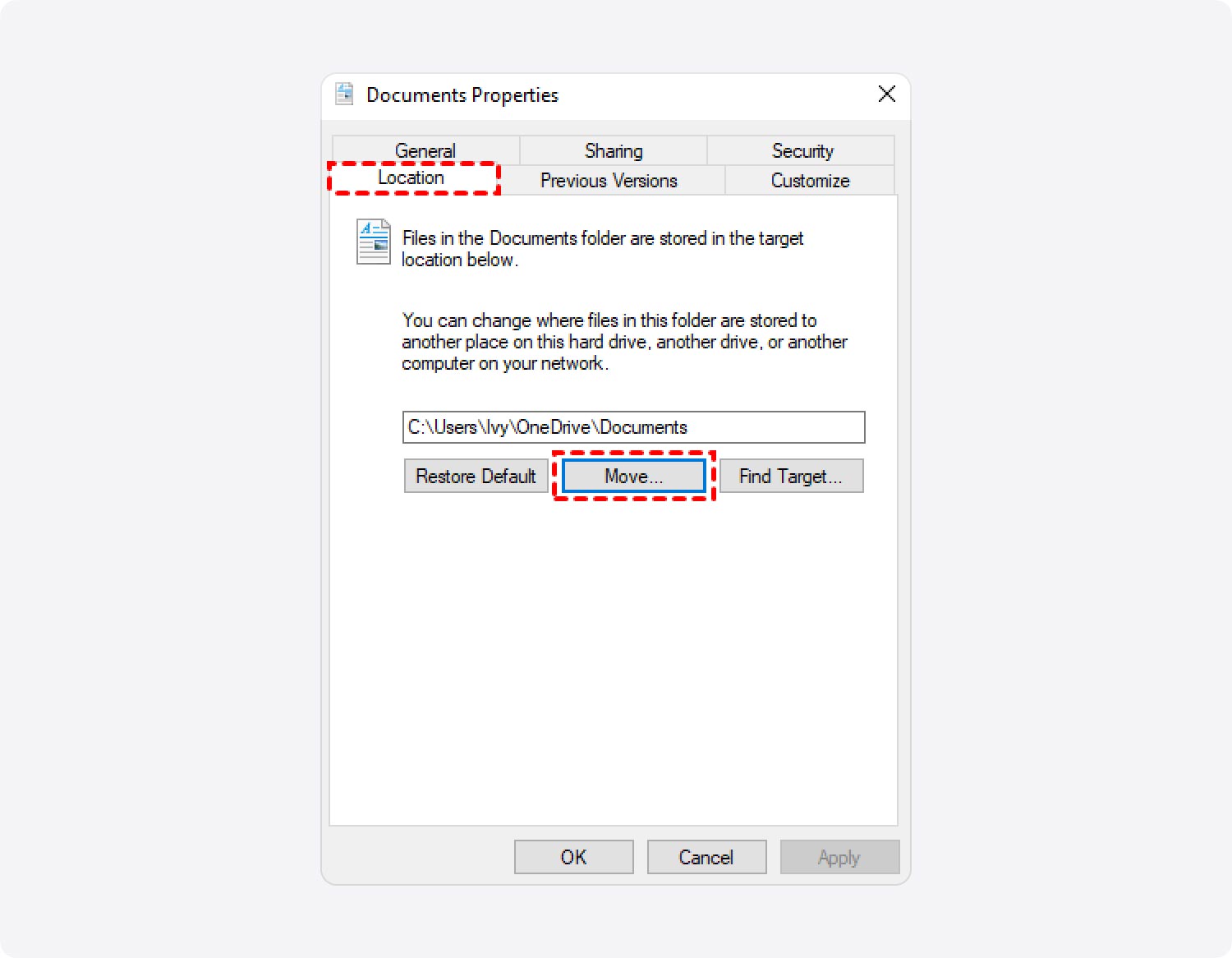 Clean Up Disk Space: Moving Files towards Other Location