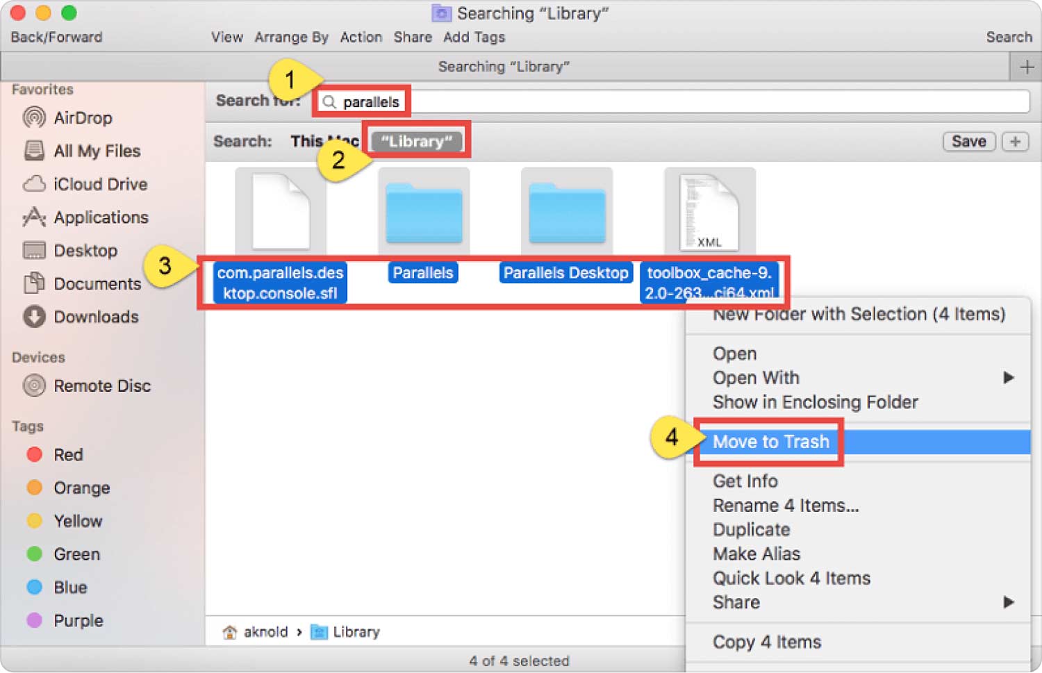 قم بإلغاء تثبيت Parallels على Mac: إزالة التطبيق المتبقي