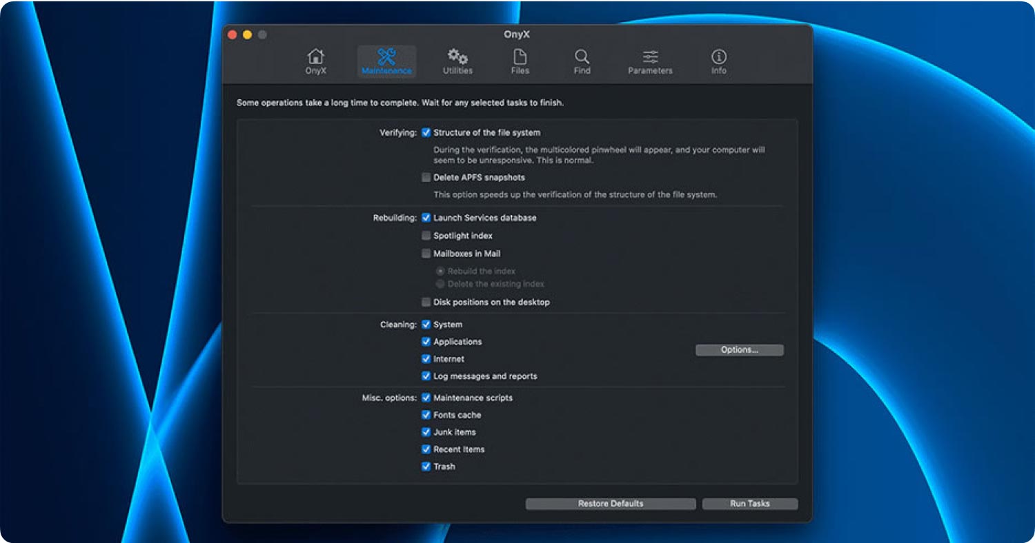 8 migliori alternative a CCleaner: OnyX