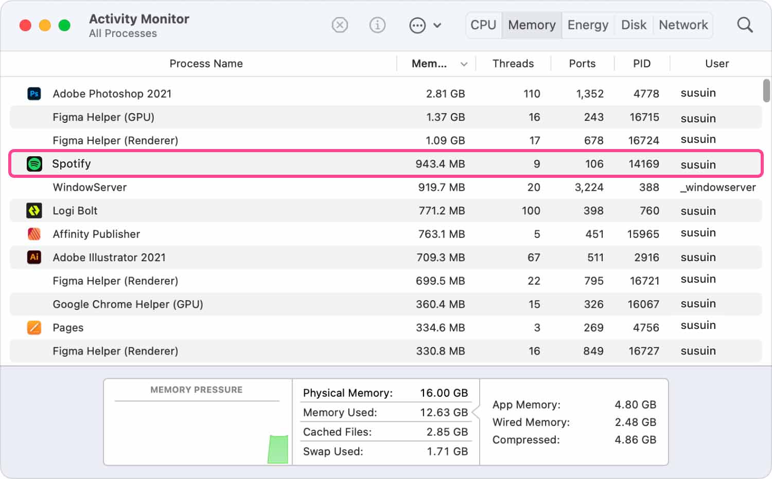 Uninstall Spotify on Mac Manually